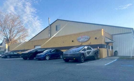 EV charger at Watervliet Dome