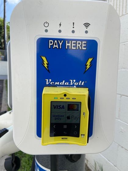 EV charger at The UPS Store