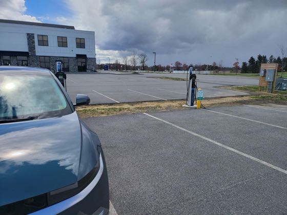 EV charger at Saratoga Regional YMCA, Malta Branch