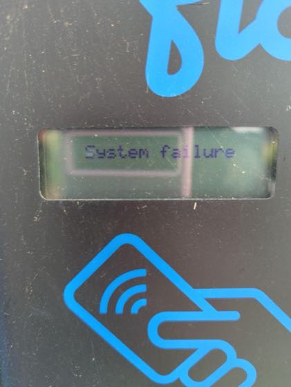EV charger at Huston St & Tyrone Ave Parking