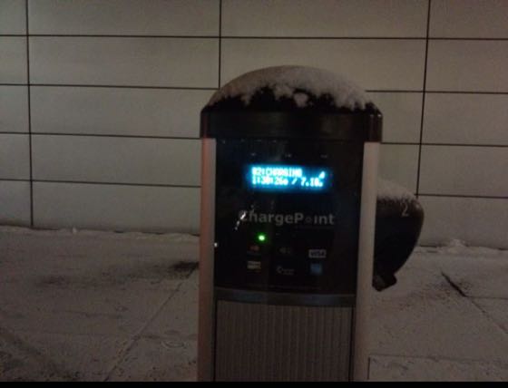 EV charger at Princeton Club