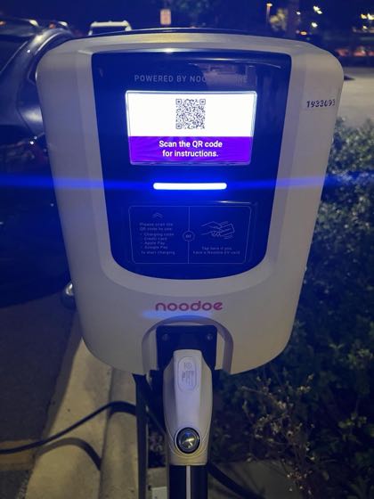 EV charger at Home2 Suites by Hilton Lincolnshire