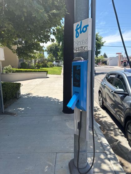 EV charger at 12010 Magnolia Blvd