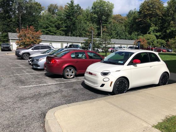 EV charger at Peak Point Apartments