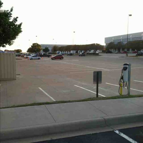 EV charger at Pearson Educational Measurement