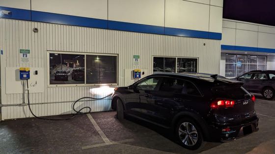 EV charger at DeNooyer Chevrolet (1)