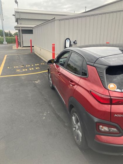 EV charger at Summit Auto Chrysler Dodge