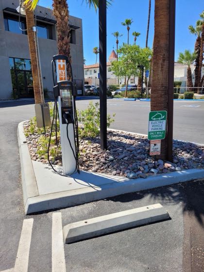 EV charger at Flannery Exchange