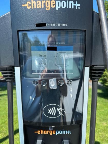 EV charger at Tulyp, Tapestry Collection by Hilton