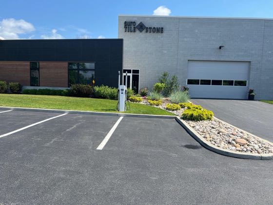 EV charger at Alfono Roman Group