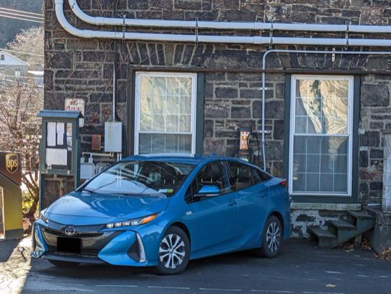 EV charger at The Inn at Stone Mill