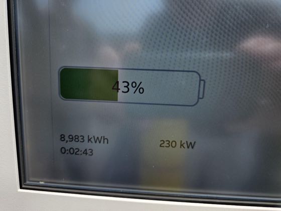 EV charger at West Michigan International