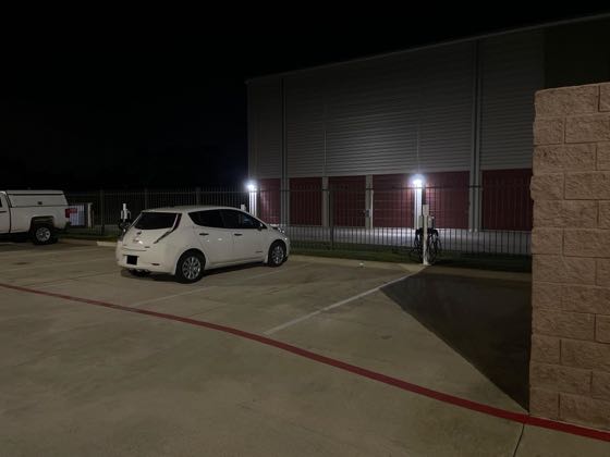 EV charger at North Pointe Crossing