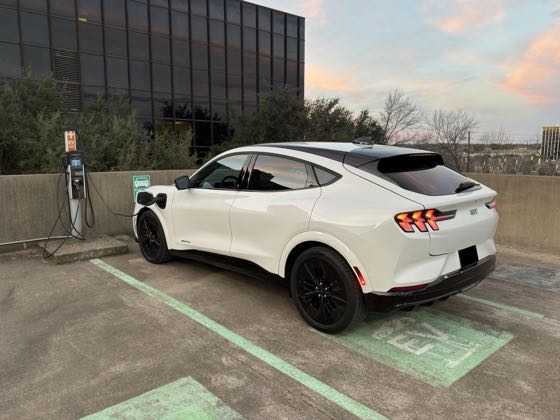 EV charger at Dallas Regional One