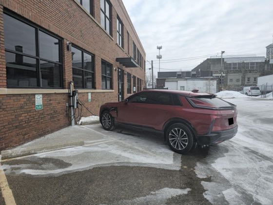 EV charger at 130 E Walker St Parking Lot