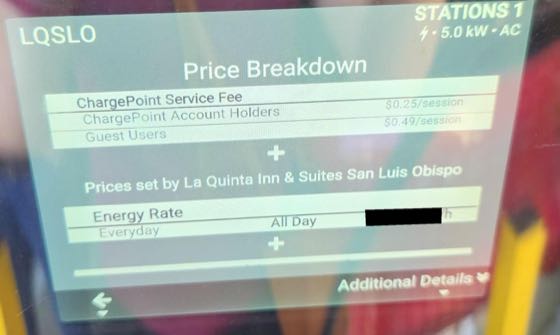 EV charger at La Quinta Inn & Suites by Wyndham San Luis Obispo Downtown (1)