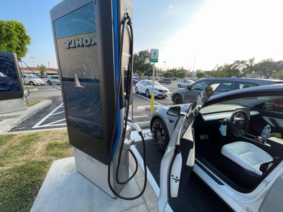EV charger at Huntington Oaks Center - Kohl's