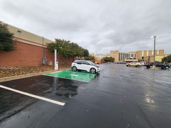EV charger at Hendrick Medical Center