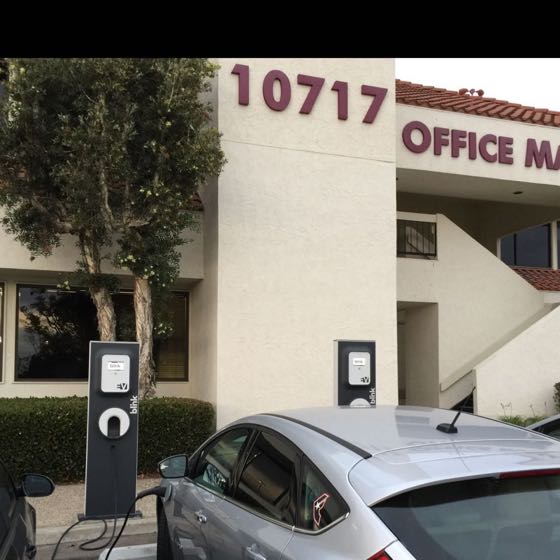EV charger at Mira Mesa Mall - Health Center