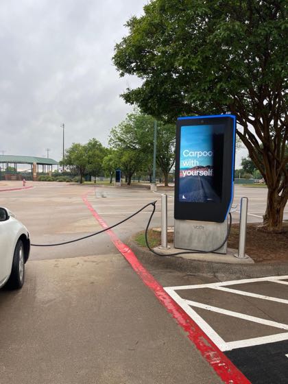 EV charger at Children's Health StarCenter Euless