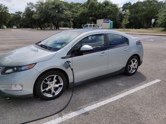 EV charger at Walnut Creek Park