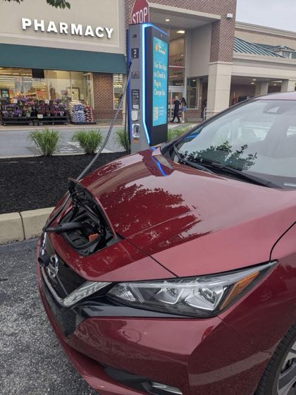 EV charger at GIANT
