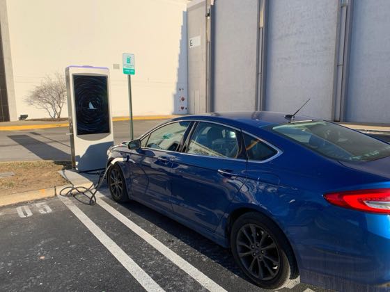 EV charger at Willowbrook - Shopper's Find