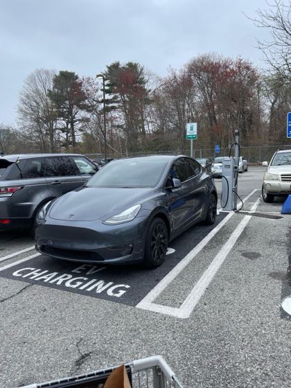 EV charger at Main Avenue Shopping Plaza - Stop & Shop