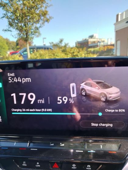 EV charger at Lake Hills Shopping Center