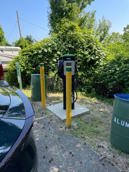 EV charger at Mountain Harbor Resort & Spa - Boat Ramp 1