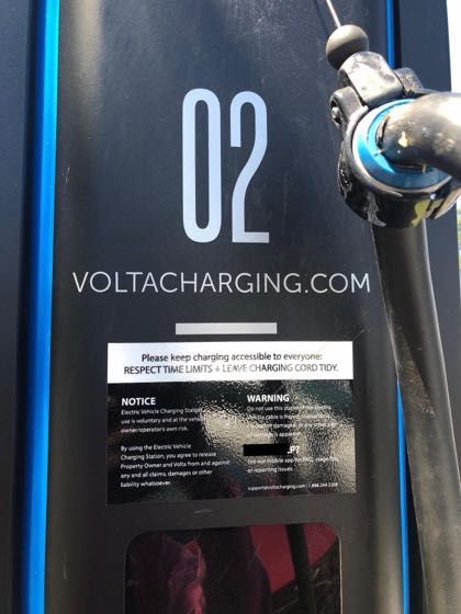 EV charger at Rolling Hills Plaza - Kohl's