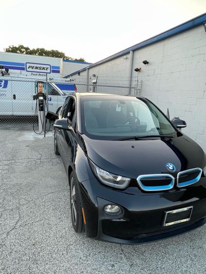 EV charger at Lee Supply Corporate Office