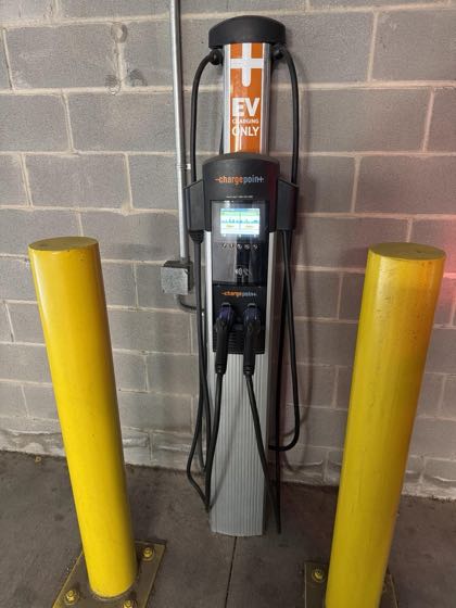 EV charger at Bell CityLine Apartments