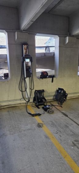 EV charger at Corporate Commons