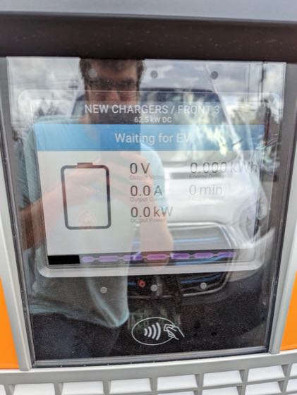 EV charger at Fred Beans Hyundai of Flemington - Front