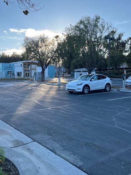 EV charger at Margarita Community Park