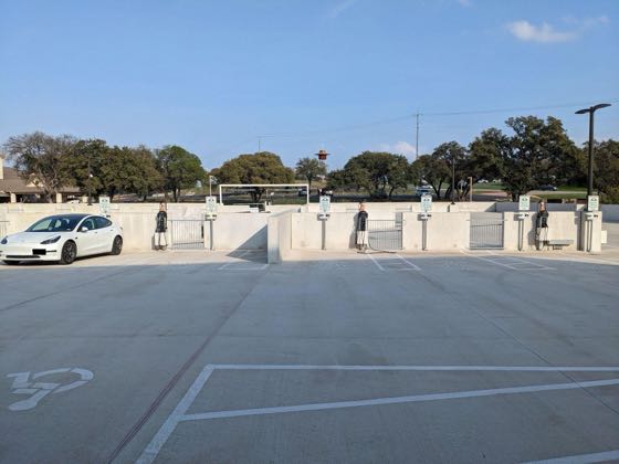 EV charger at Compass RE