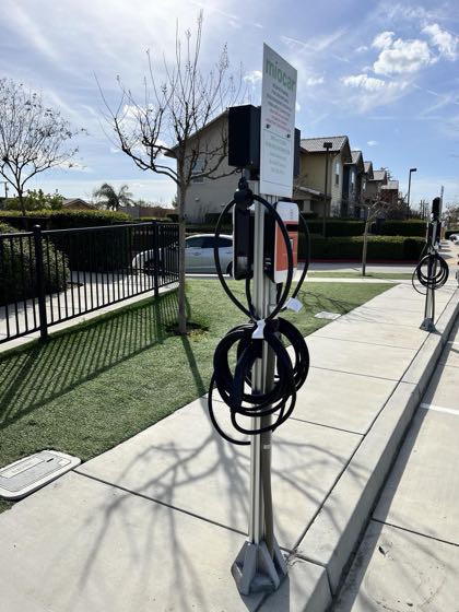 EV charger at Rancho Lindo