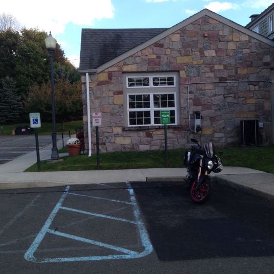 EV charger at Montebello Village Hall