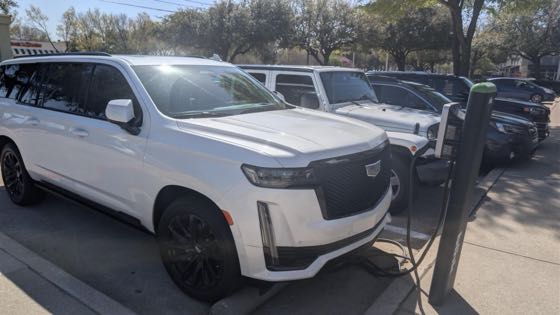 EV charger at Hudson House Frisco