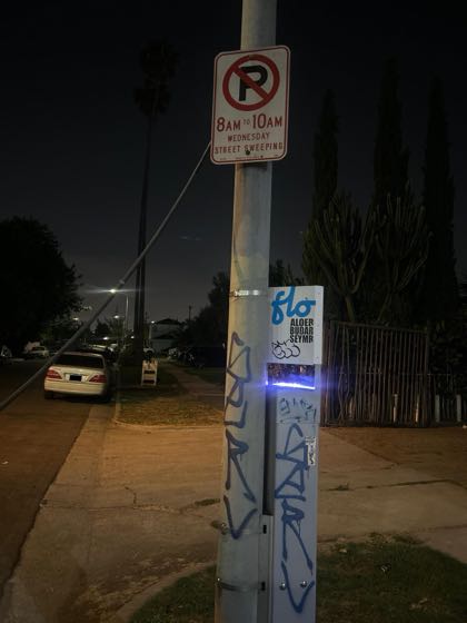 EV charger at Potomac Ave & W Jefferson Blvd Parking