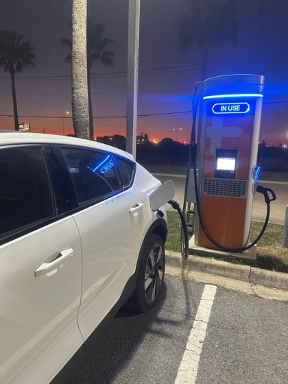 EV charger at Mercedes Benz of San Juan