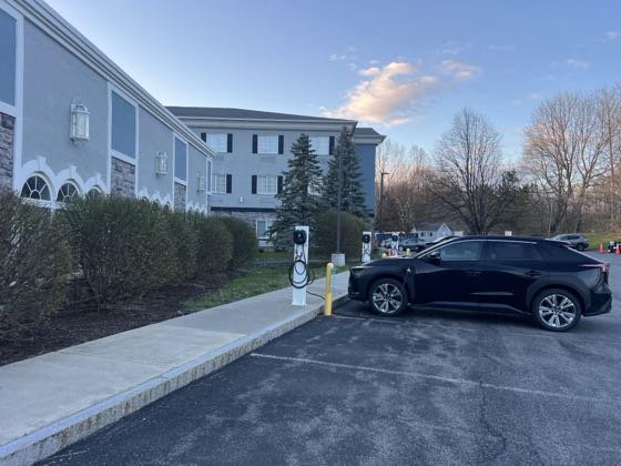 EV charger at Comfort Inn & Suites East Greenbush - Albany