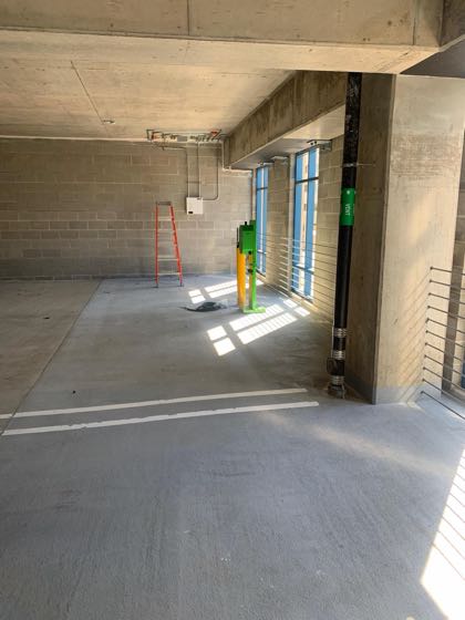 EV charger at Cook Children's P1 Parking Lot