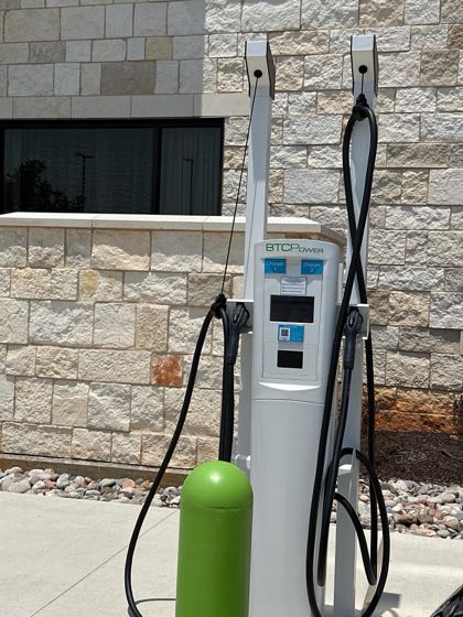 EV charger at Westin Southlake