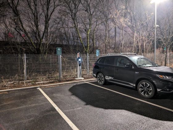 EV charger at Chicago Park District HQ