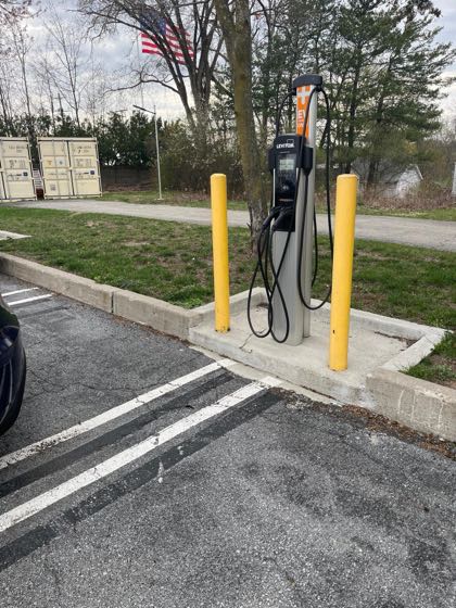 EV charger at Middletown Medical EV Pavillion