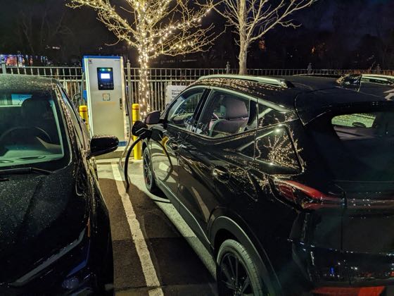 EV charger at Paul Masse Chevrolet South