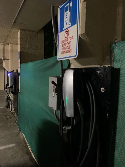 EV charger at The Lodge at Torrey Pines (1)