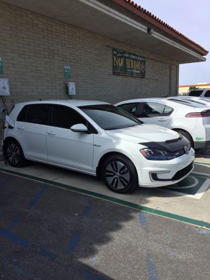 EV charger at Santa Clarita Sheriff's Department